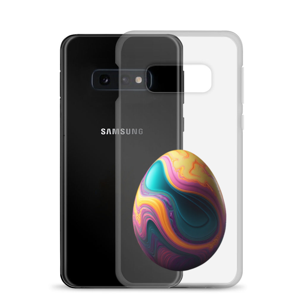 Springtime Surprise Easter Egg Clear Case for Samsung®