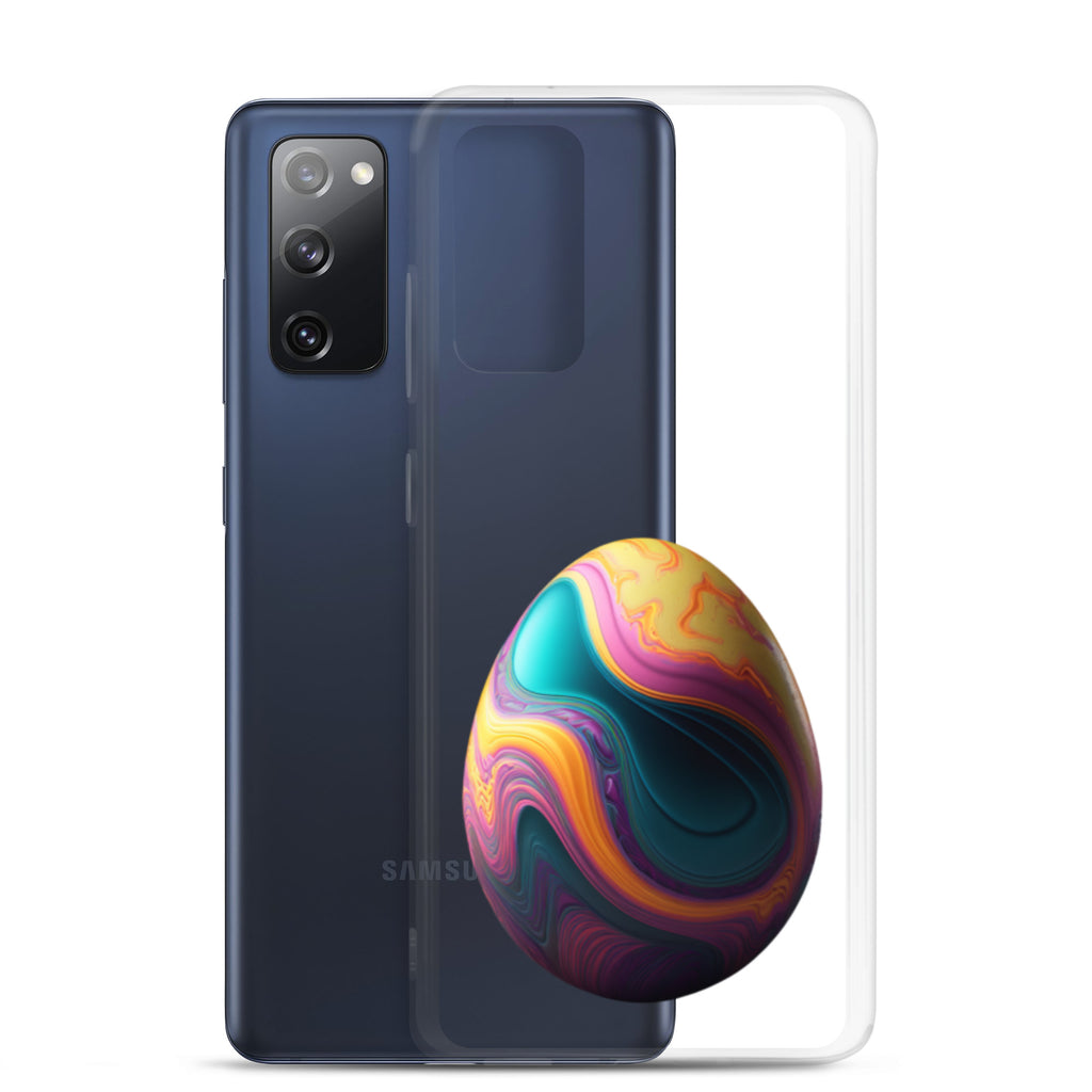 Springtime Surprise Easter Egg Clear Case for Samsung®