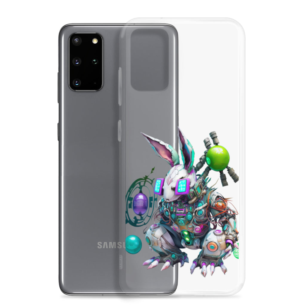 Easter Cyber Bunny Peter Clear Case for Samsung®