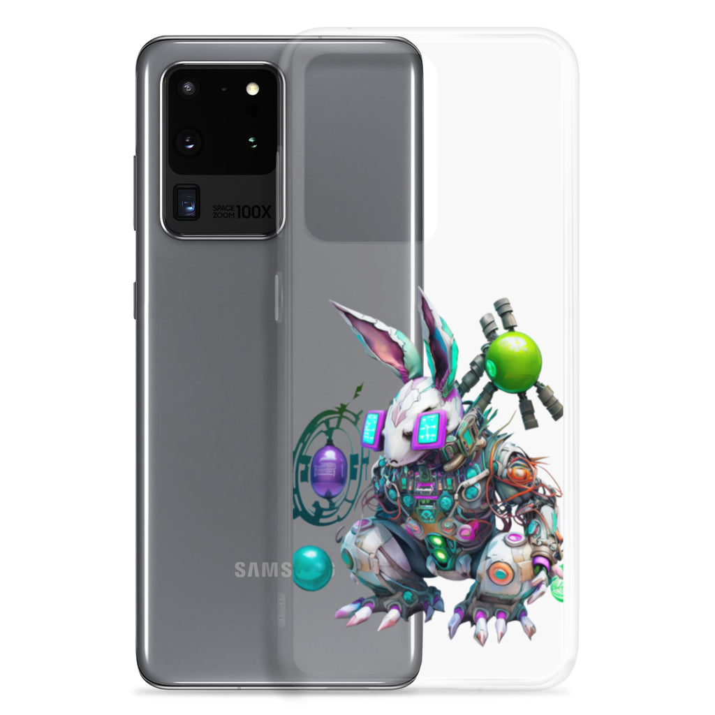 Easter Cyber Bunny Peter Clear Case for Samsung®