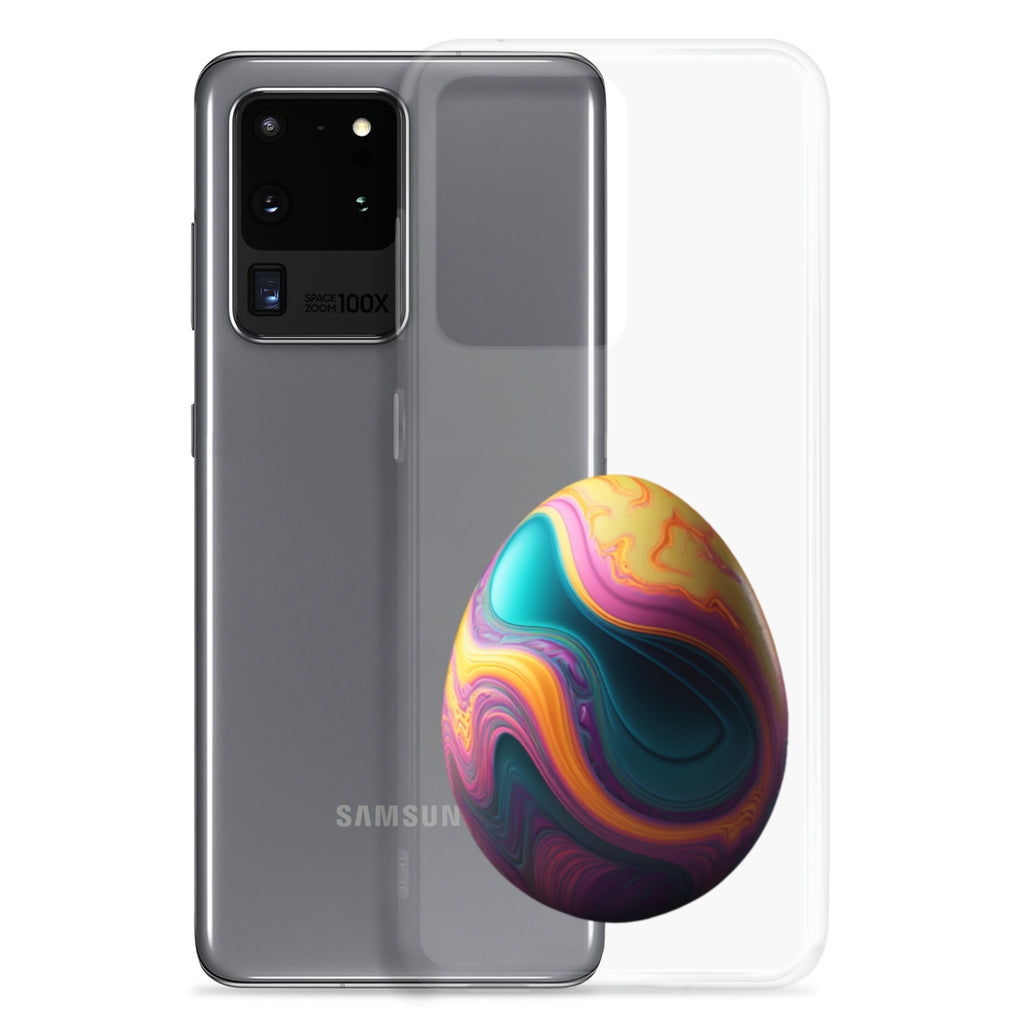 Springtime Surprise Easter Egg Clear Case for Samsung®