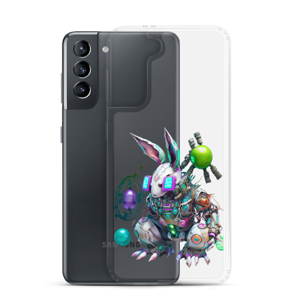 Easter Cyber Bunny Peter Clear Case for Samsung®