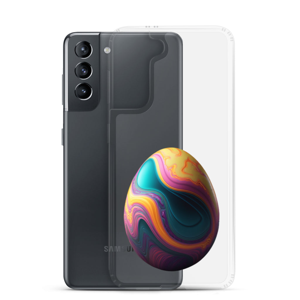 Springtime Surprise Easter Egg Clear Case for Samsung®