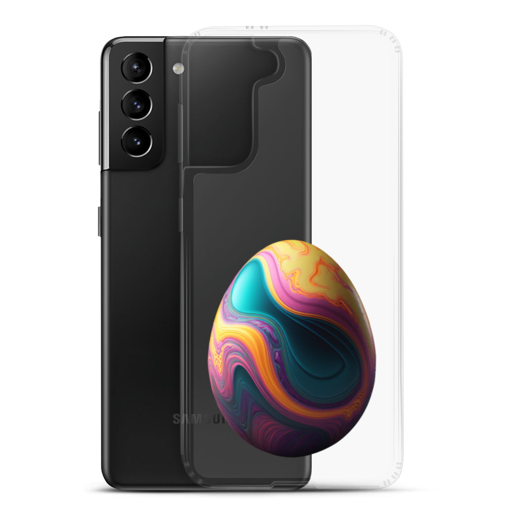 Springtime Surprise Easter Egg Clear Case for Samsung®