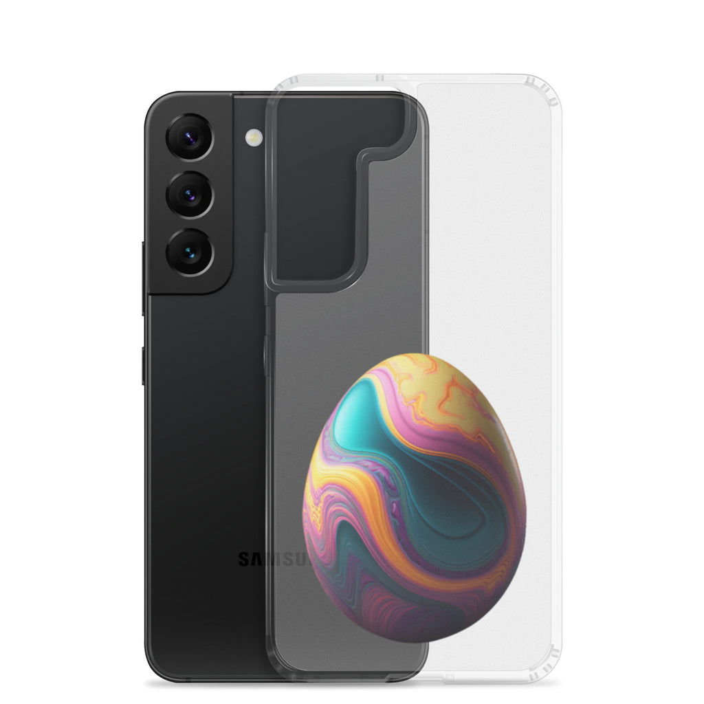 Springtime Surprise Easter Egg Clear Case for Samsung®