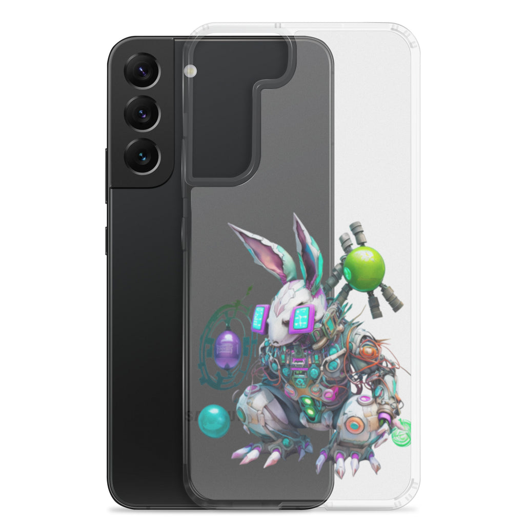 Easter Cyber Bunny Peter Clear Case for Samsung®