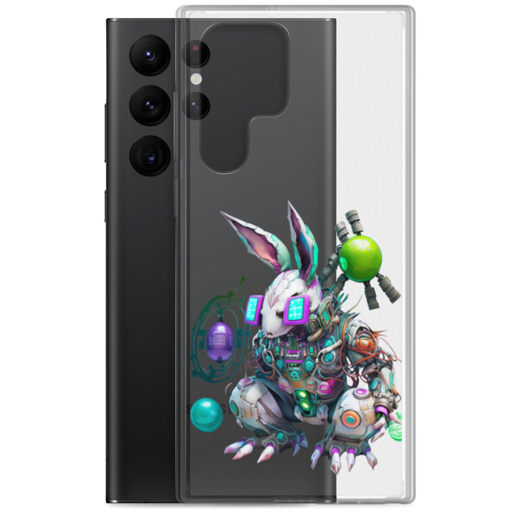 Easter Cyber Bunny Peter Clear Case for Samsung®