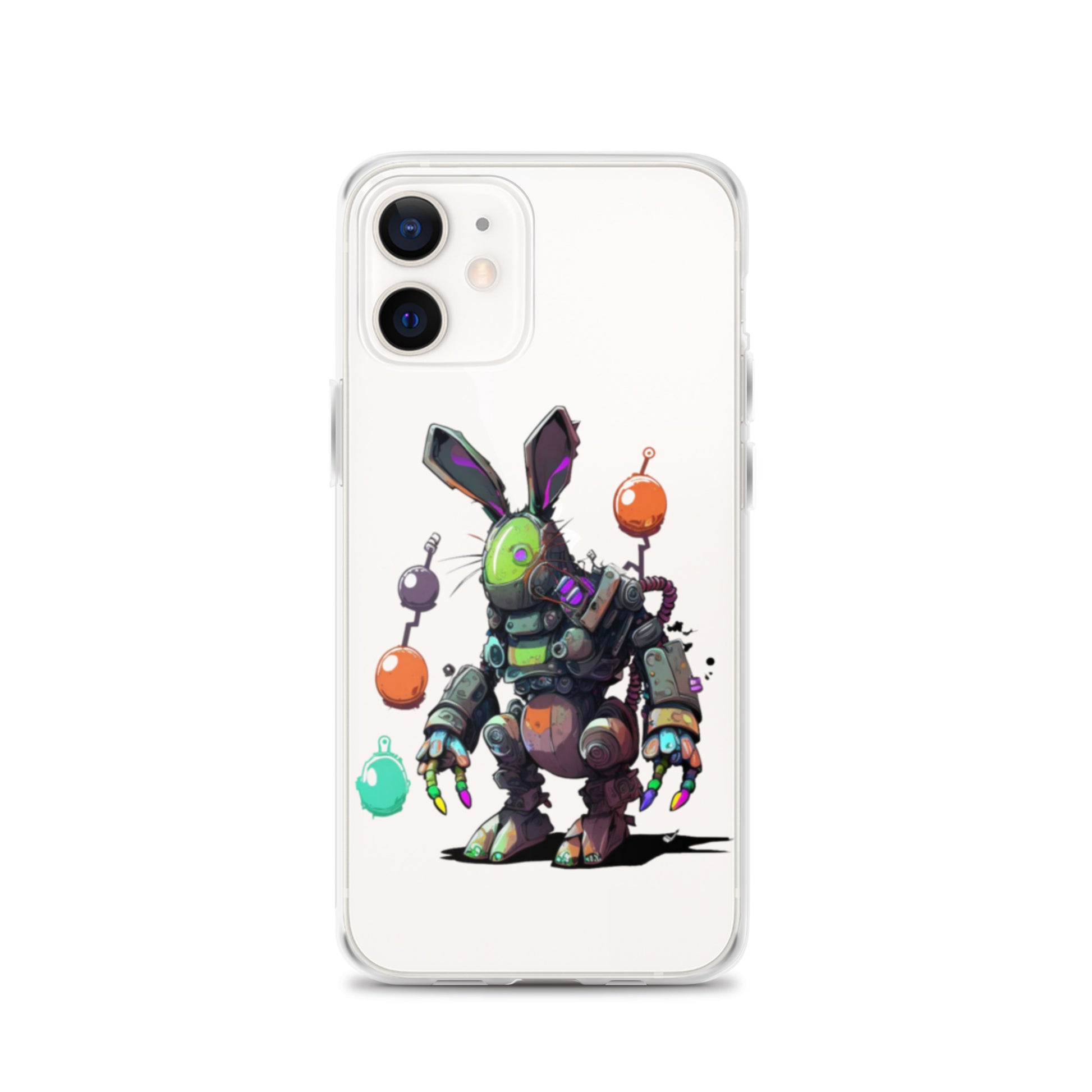 Easter Cyber Bunny Clear Case for iPhone®