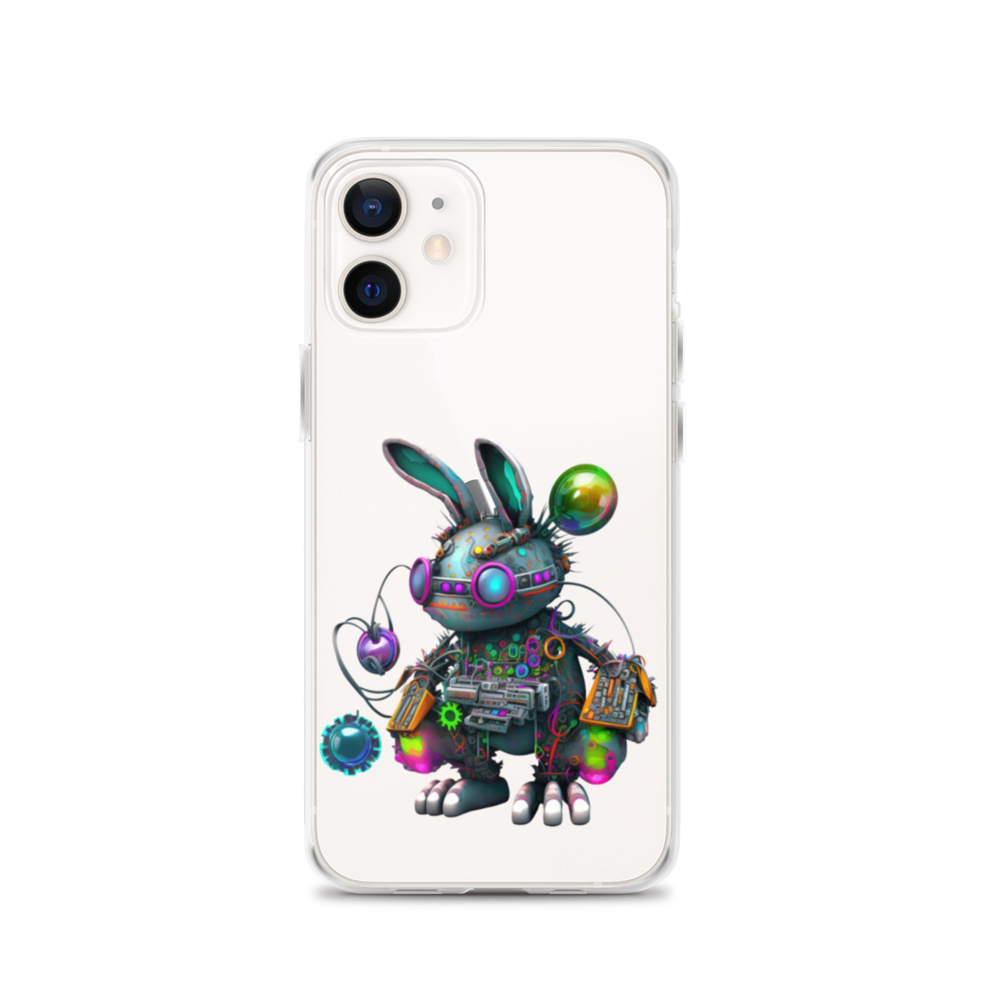 Easter Cyber Bunny Flopsy Clear Case for iPhone®
