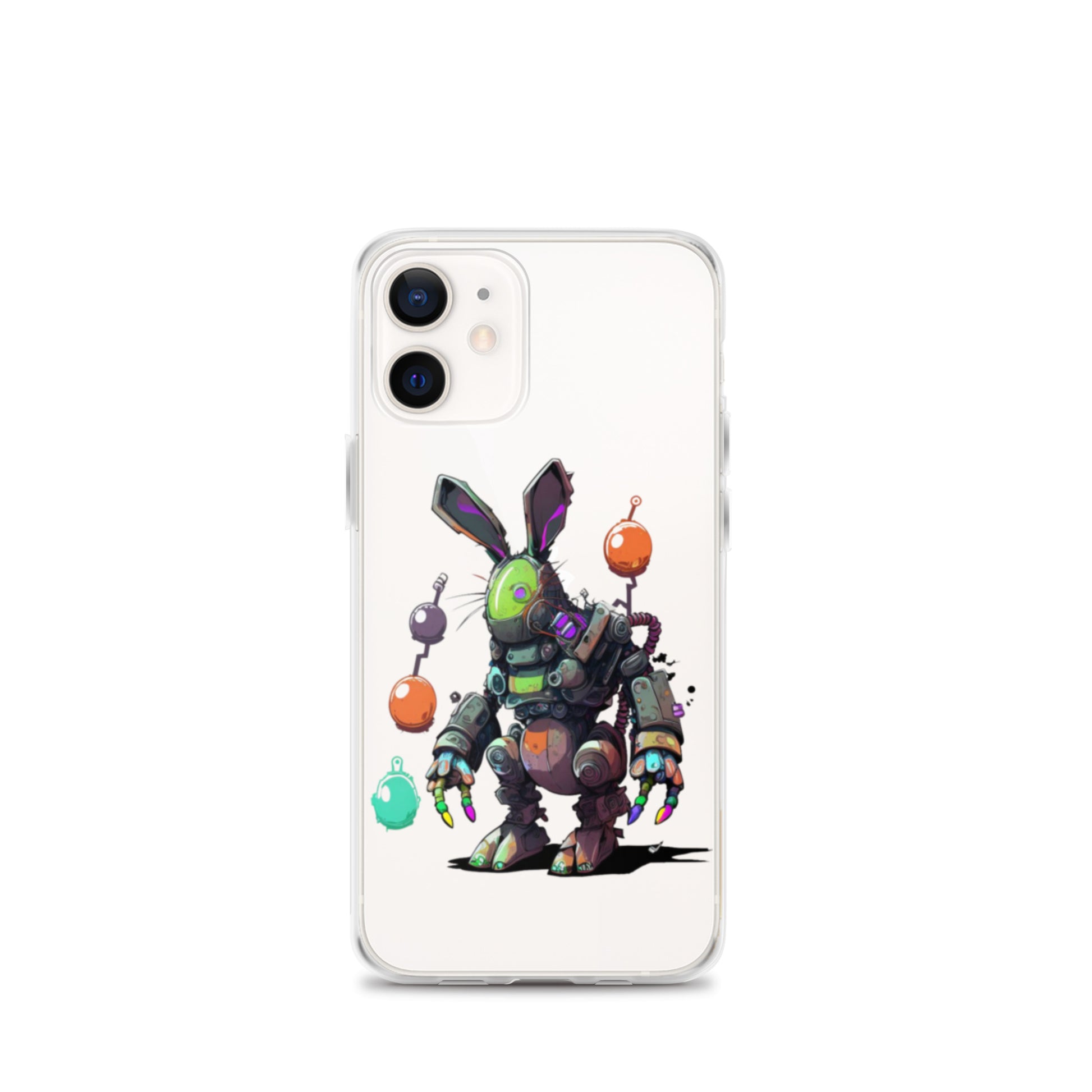 Easter Cyber Bunny Clear Case for iPhone®