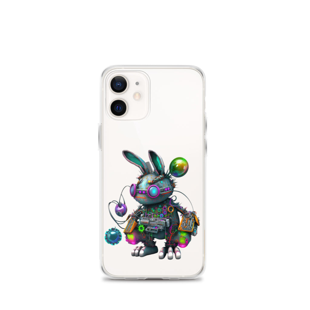 Easter Cyber Bunny Flopsy Clear Case for iPhone®