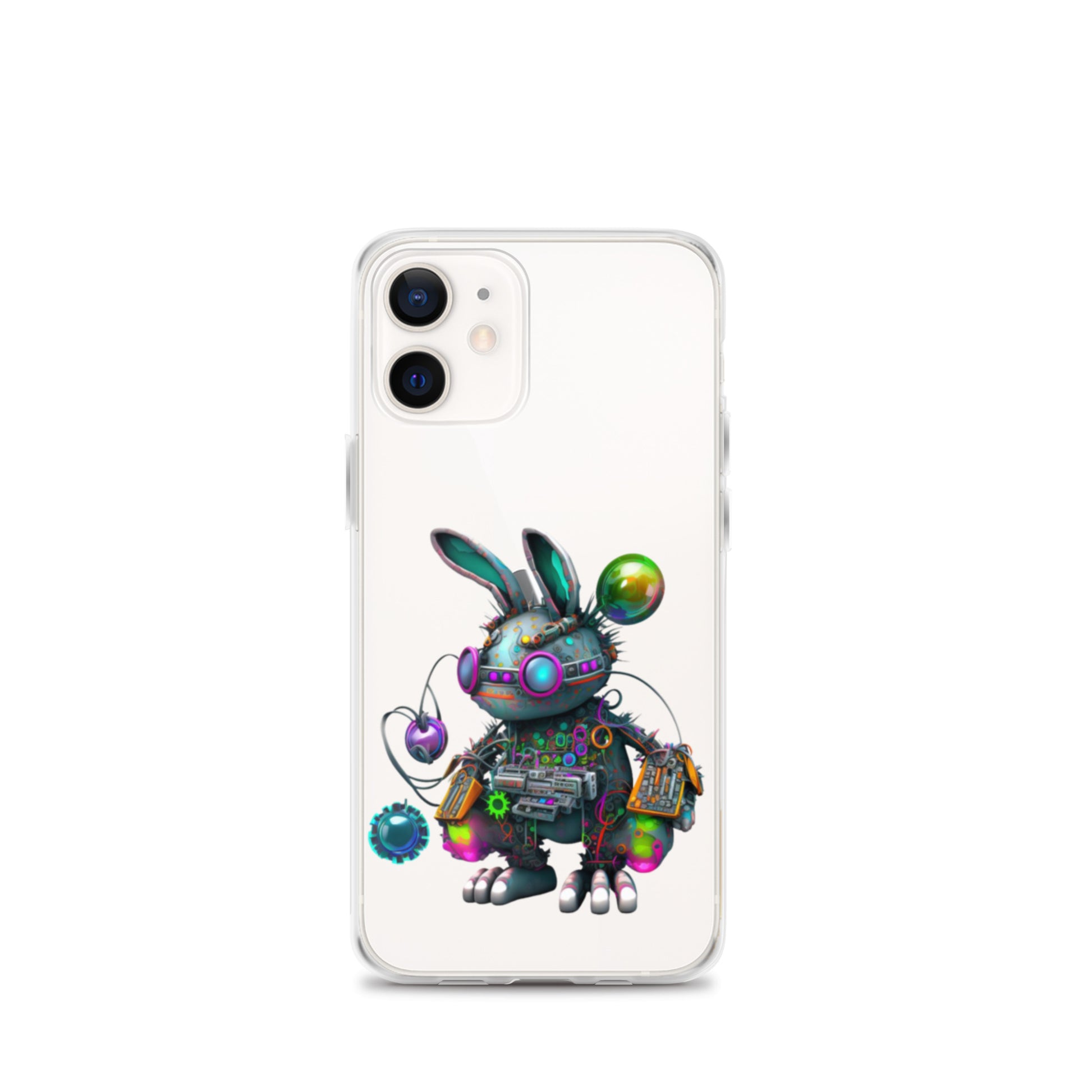 Easter Cyber Bunny Flopsy Clear Case for iPhone®