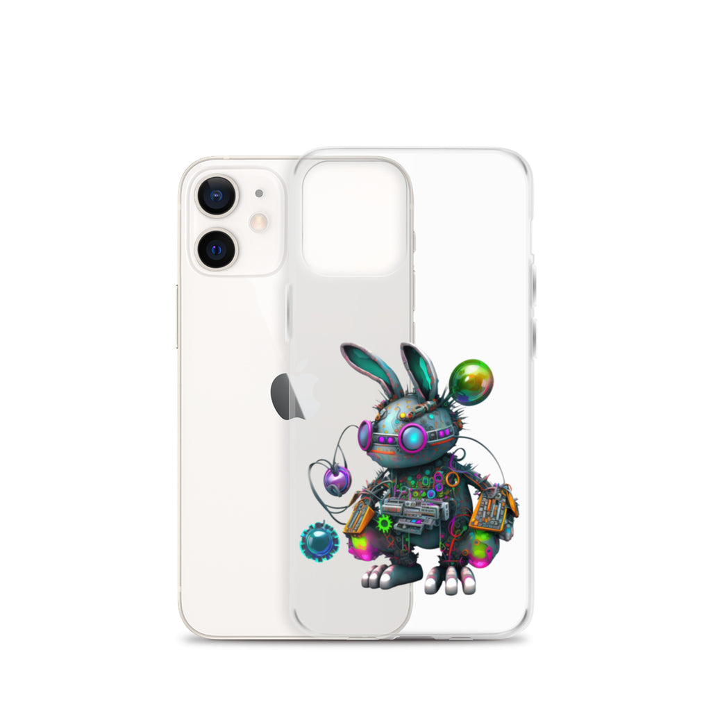 Easter Cyber Bunny Flopsy Clear Case for iPhone®