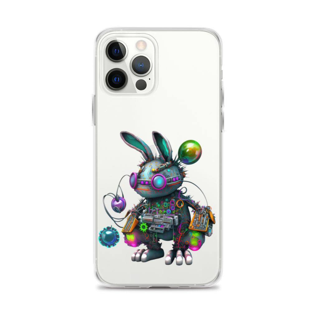Easter Cyber Bunny Flopsy Clear Case for iPhone®