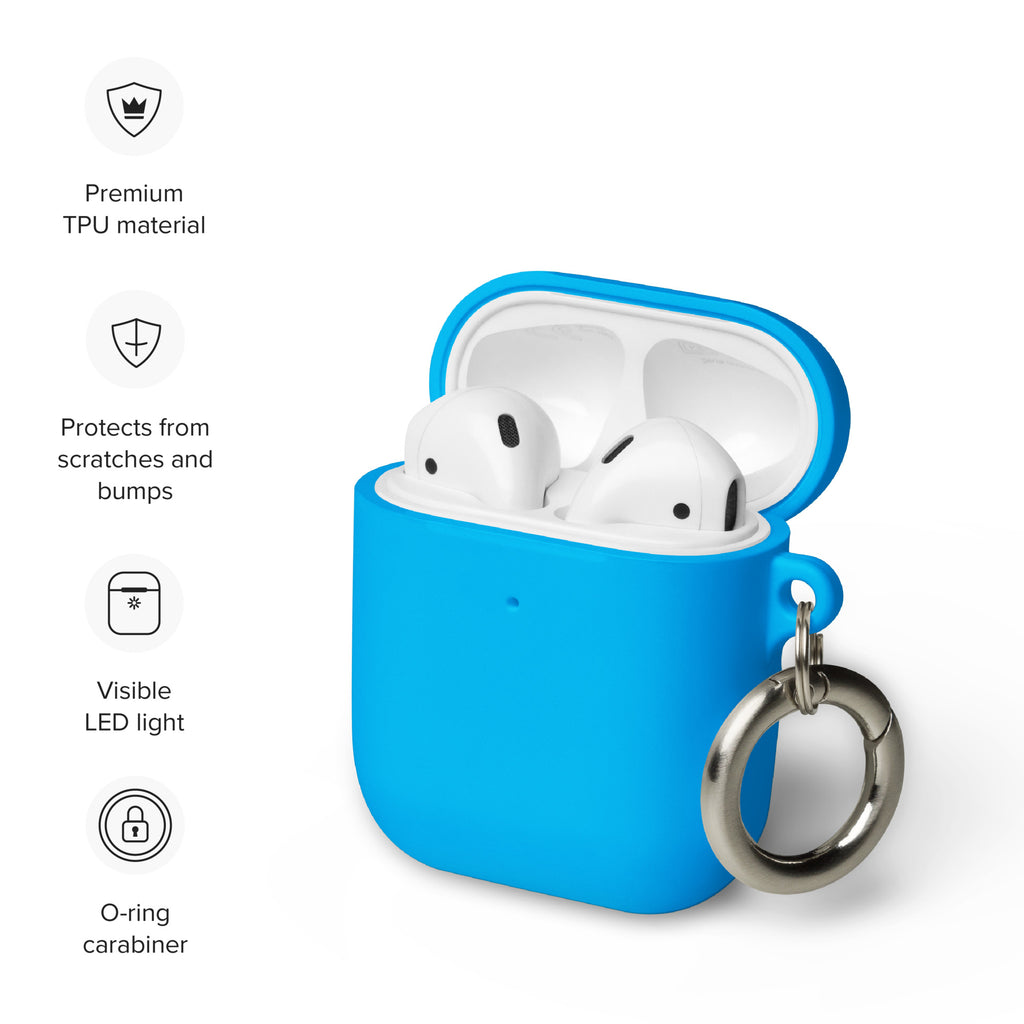 Easter Cyber Bunny Rubber Case for AirPods®