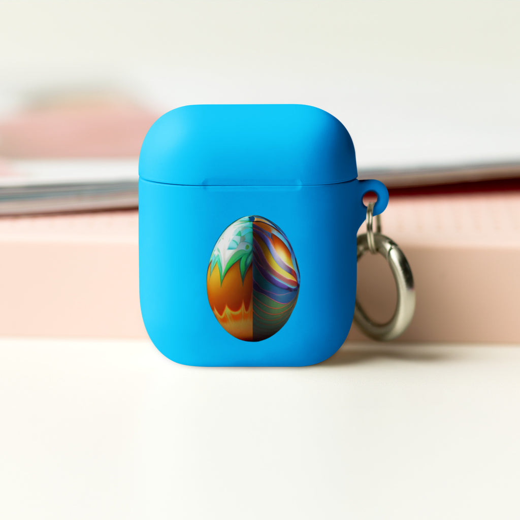 Pastel Perfection Easter Egg Rubber Case for AirPods®