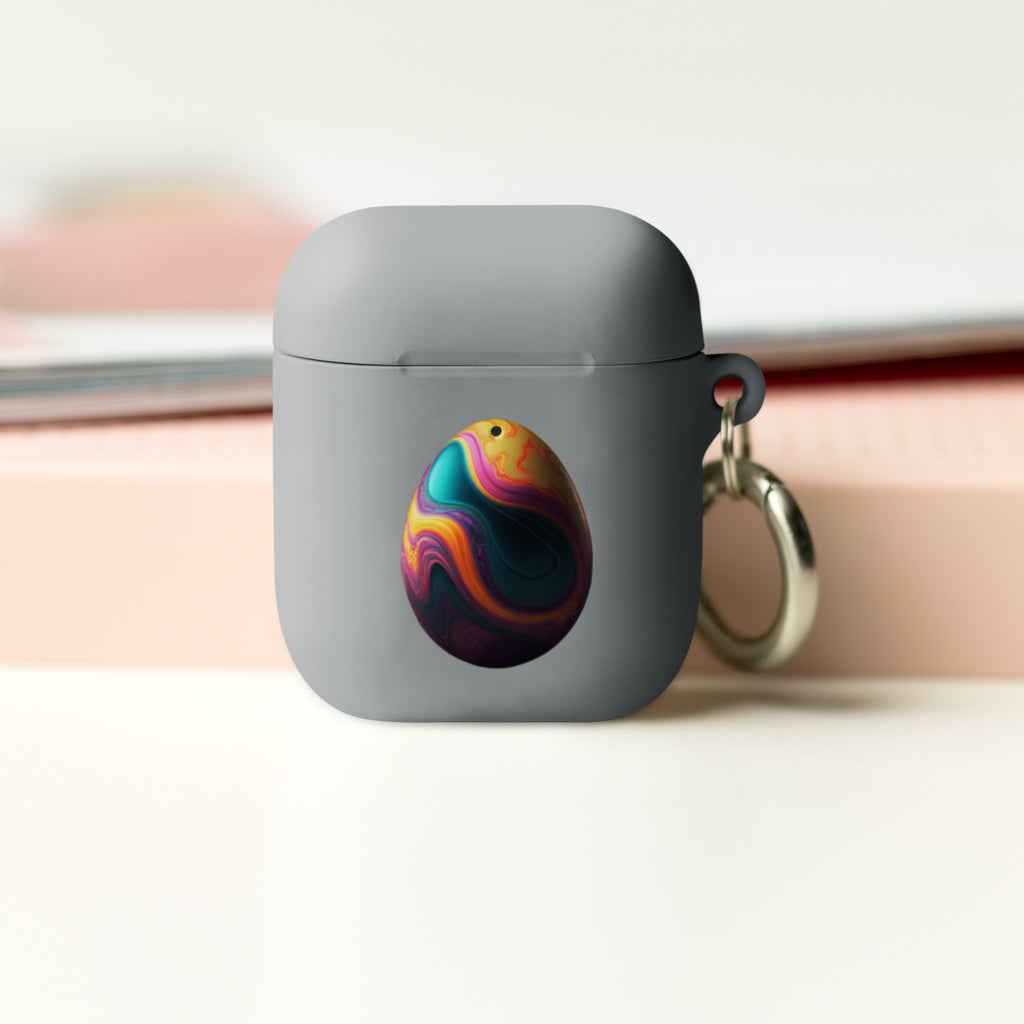 Springtime Surprise Easter Egg Rubber Case for AirPods®