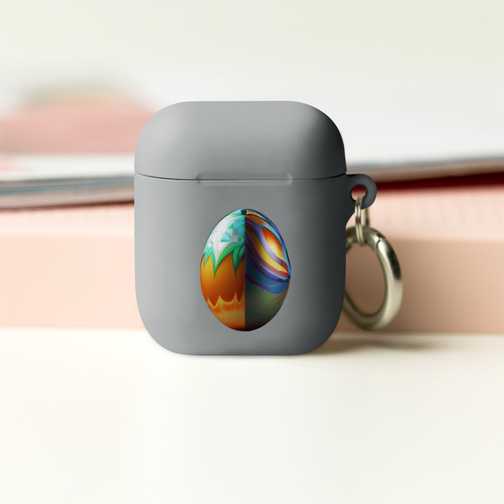 Pastel Perfection Easter Egg Rubber Case for AirPods®