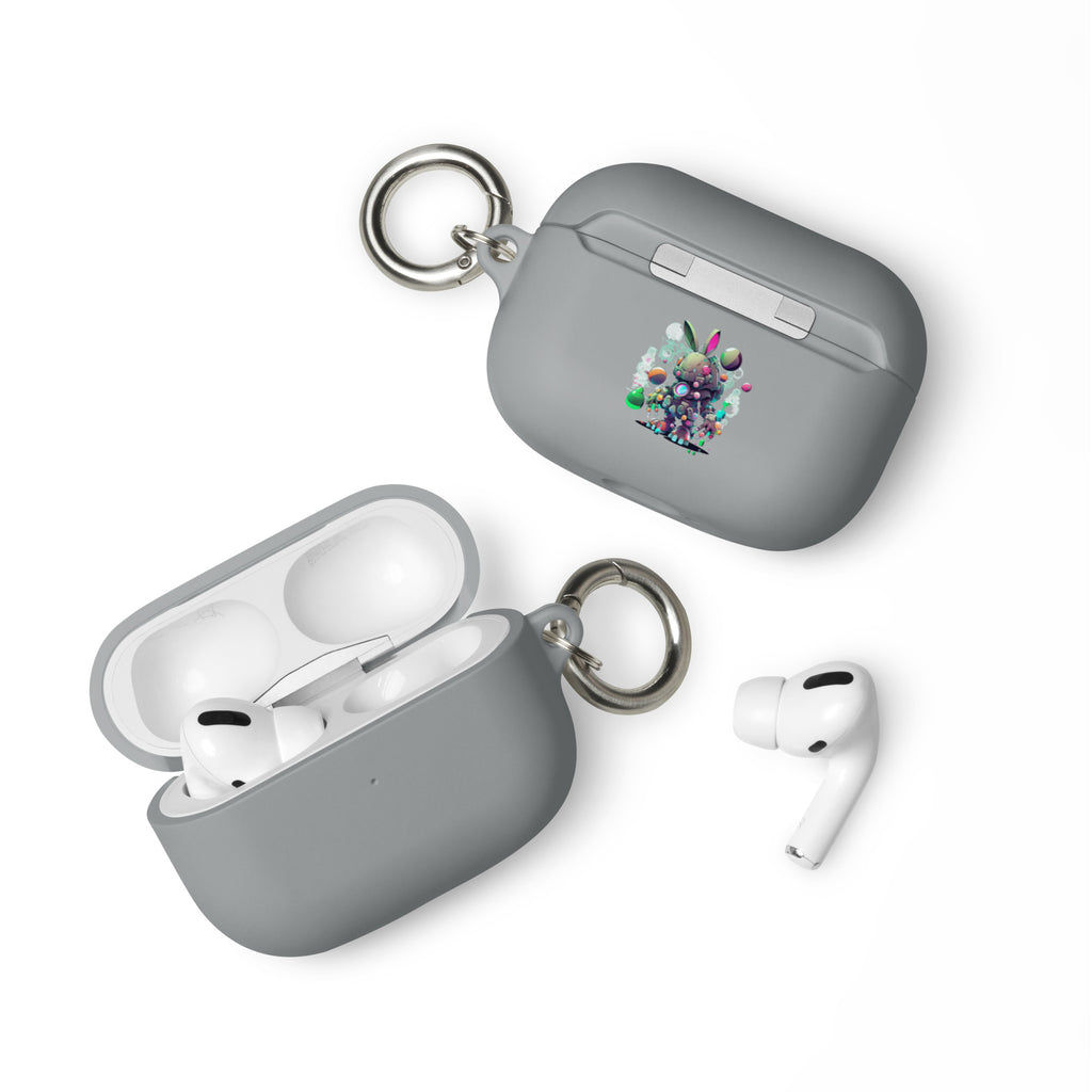 Easter Cyber Bunny Cottontail Rubber Case for AirPods® Pro