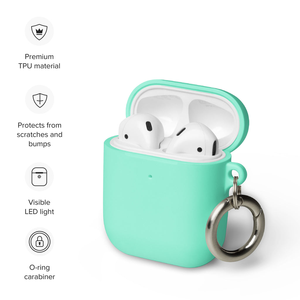 Easter Cyber Bunny Rubber Case for AirPods®