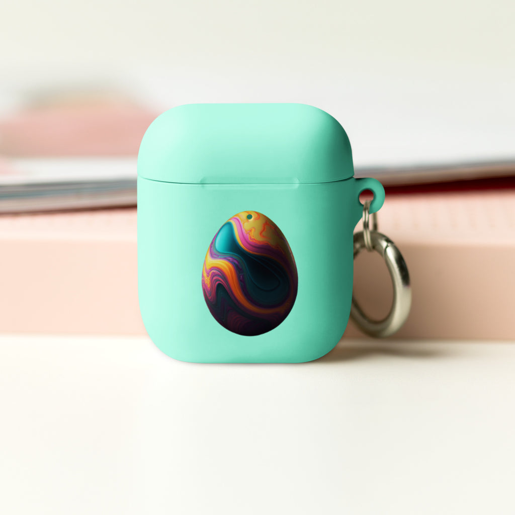Springtime Surprise Easter Egg Rubber Case for AirPods®