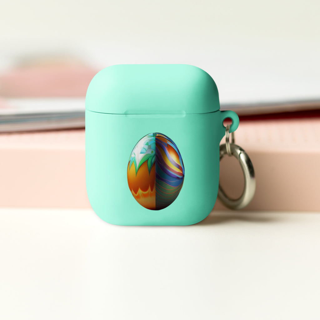 Pastel Perfection Easter Egg Rubber Case for AirPods®