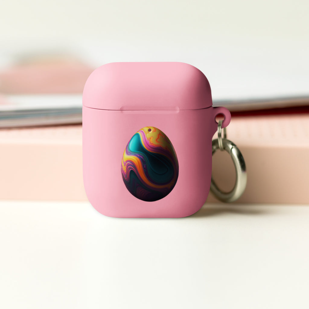 Springtime Surprise Easter Egg Rubber Case for AirPods®