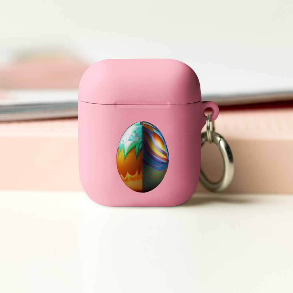 Pastel Perfection Easter Egg Rubber Case for AirPods®