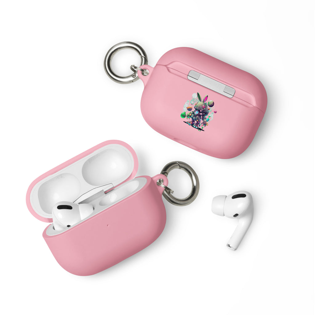 Easter Cyber Bunny Cottontail Rubber Case for AirPods® Pro