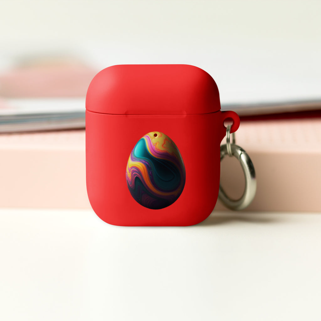 Springtime Surprise Easter Egg Rubber Case for AirPods®