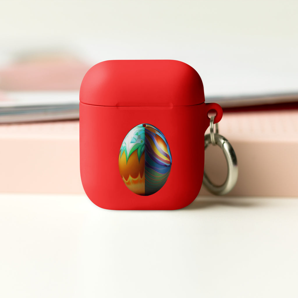 Pastel Perfection Easter Egg Rubber Case for AirPods®