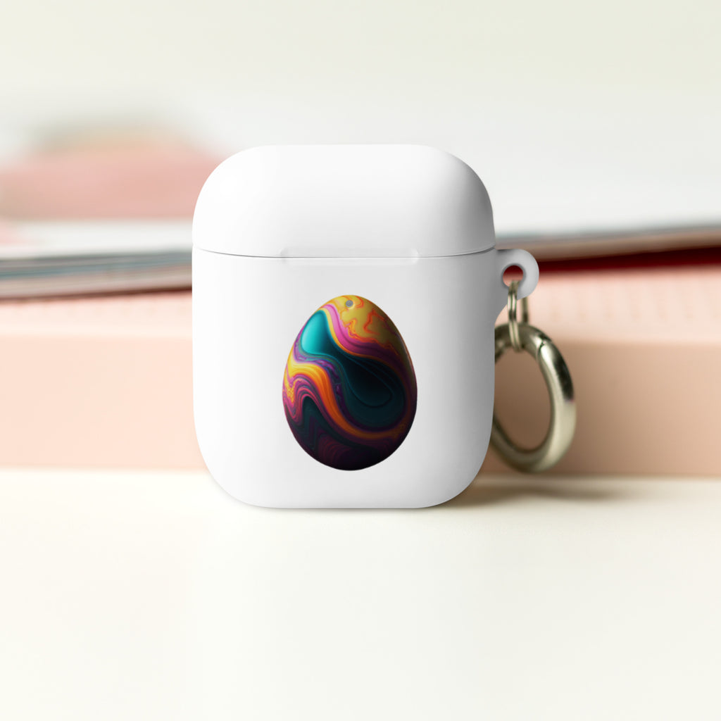 Springtime Surprise Easter Egg Rubber Case for AirPods®