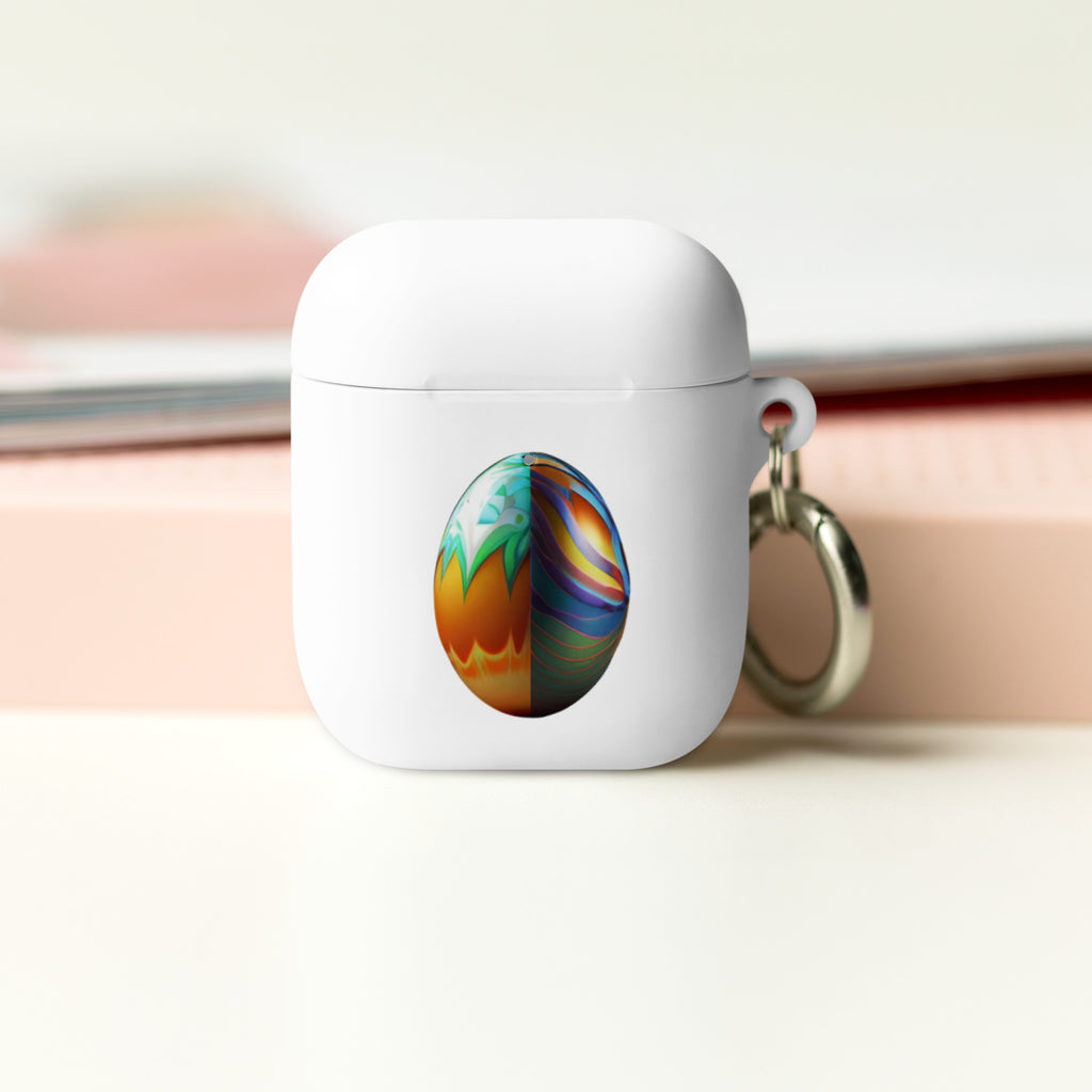 Pastel Perfection Easter Egg Rubber Case for AirPods®