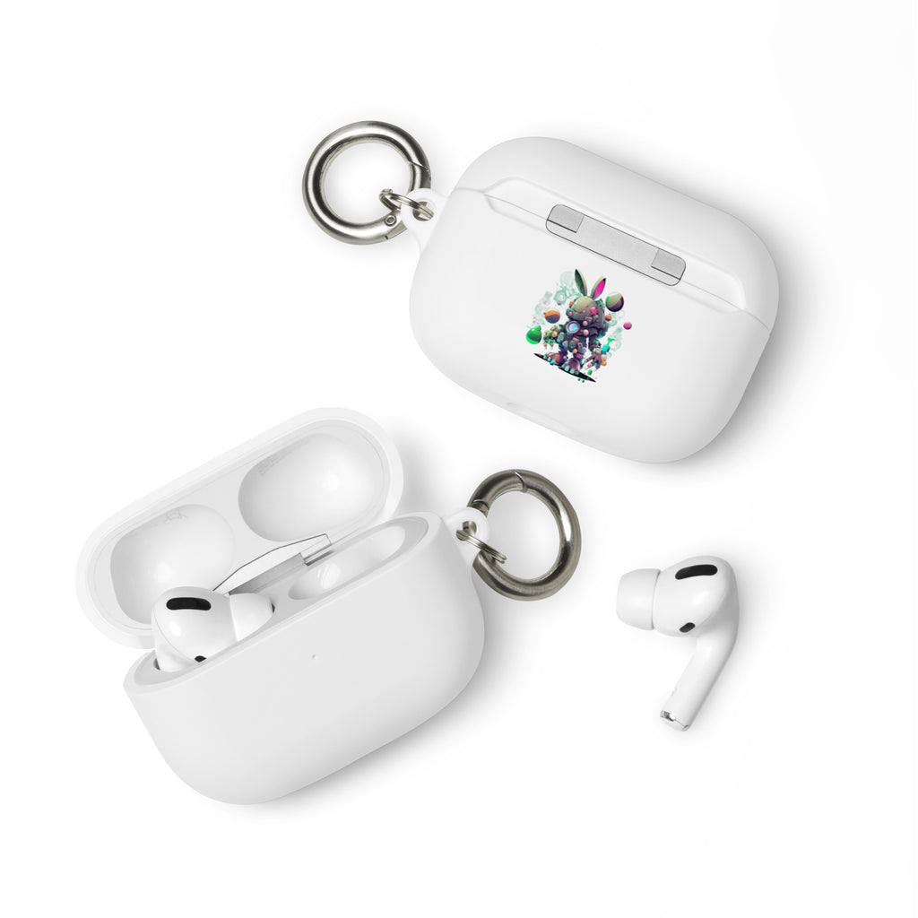 Easter Cyber Bunny Cottontail Rubber Case for AirPods® Pro