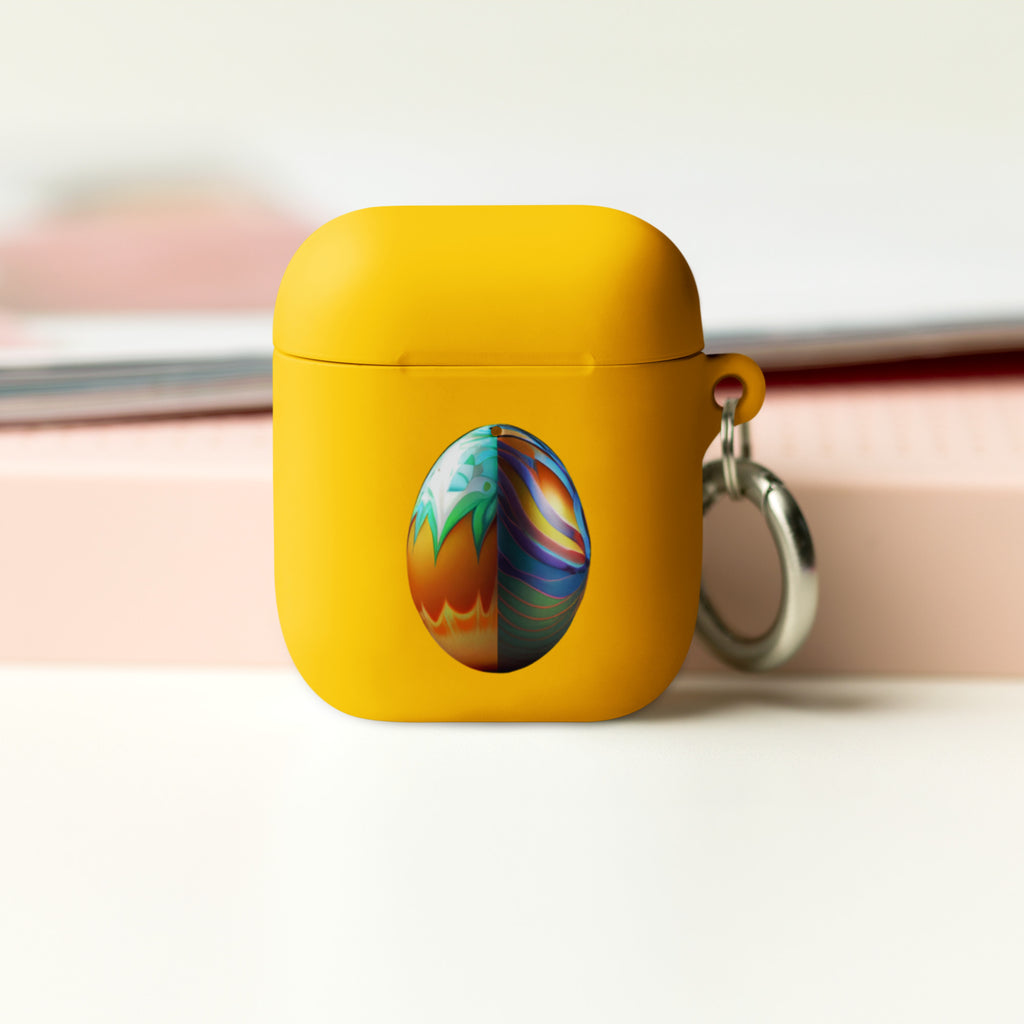 Pastel Perfection Easter Egg Rubber Case for AirPods®