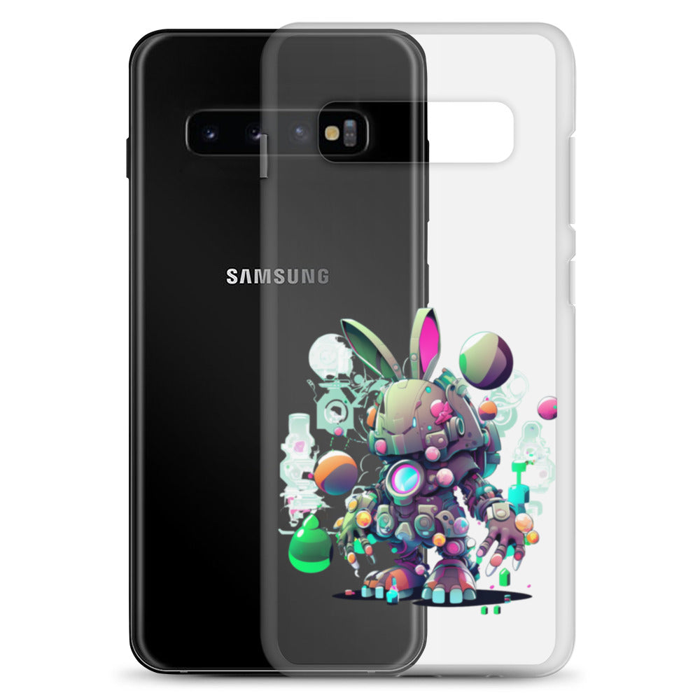 Easter Cyber Bunny Cottontail Clear Case for Samsung®