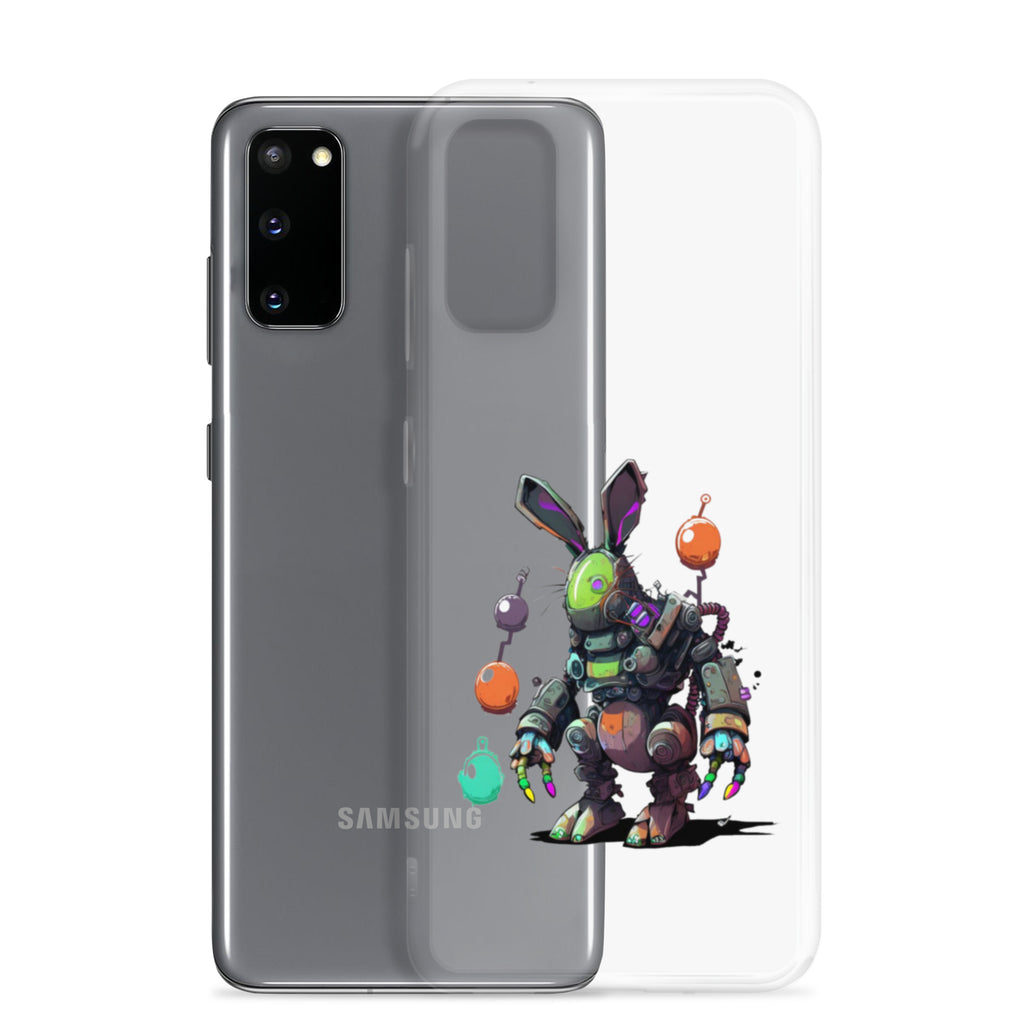 Easter Cyber Bunny Clear Case for Samsung®