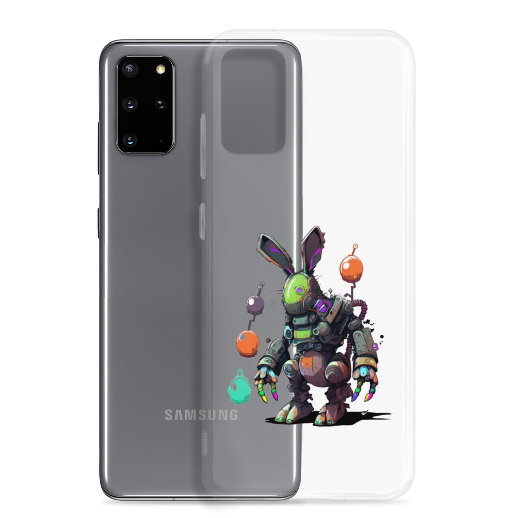 Easter Cyber Bunny Clear Case for Samsung®