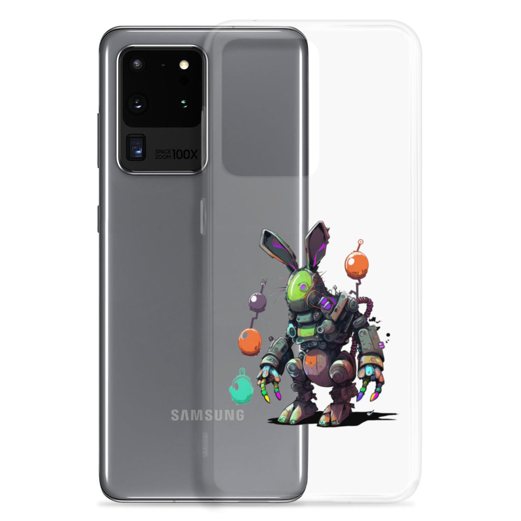 Easter Cyber Bunny Clear Case for Samsung®