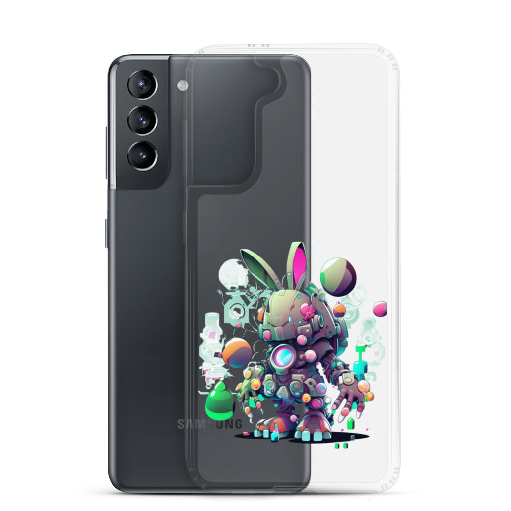 Easter Cyber Bunny Cottontail Clear Case for Samsung®