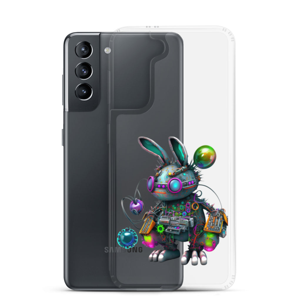 Easter Cyber Bunny Flopsy Clear Case for Samsung®