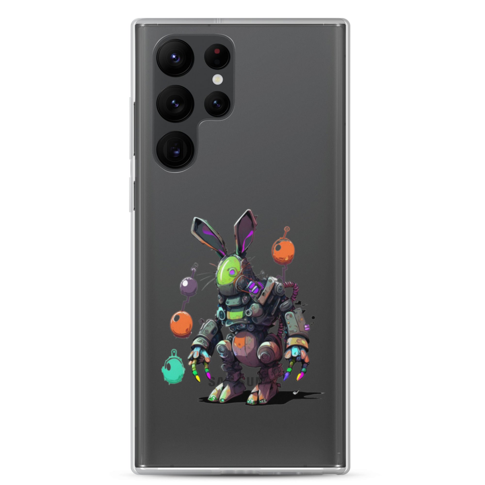 Easter Cyber Bunny Clear Case for Samsung®