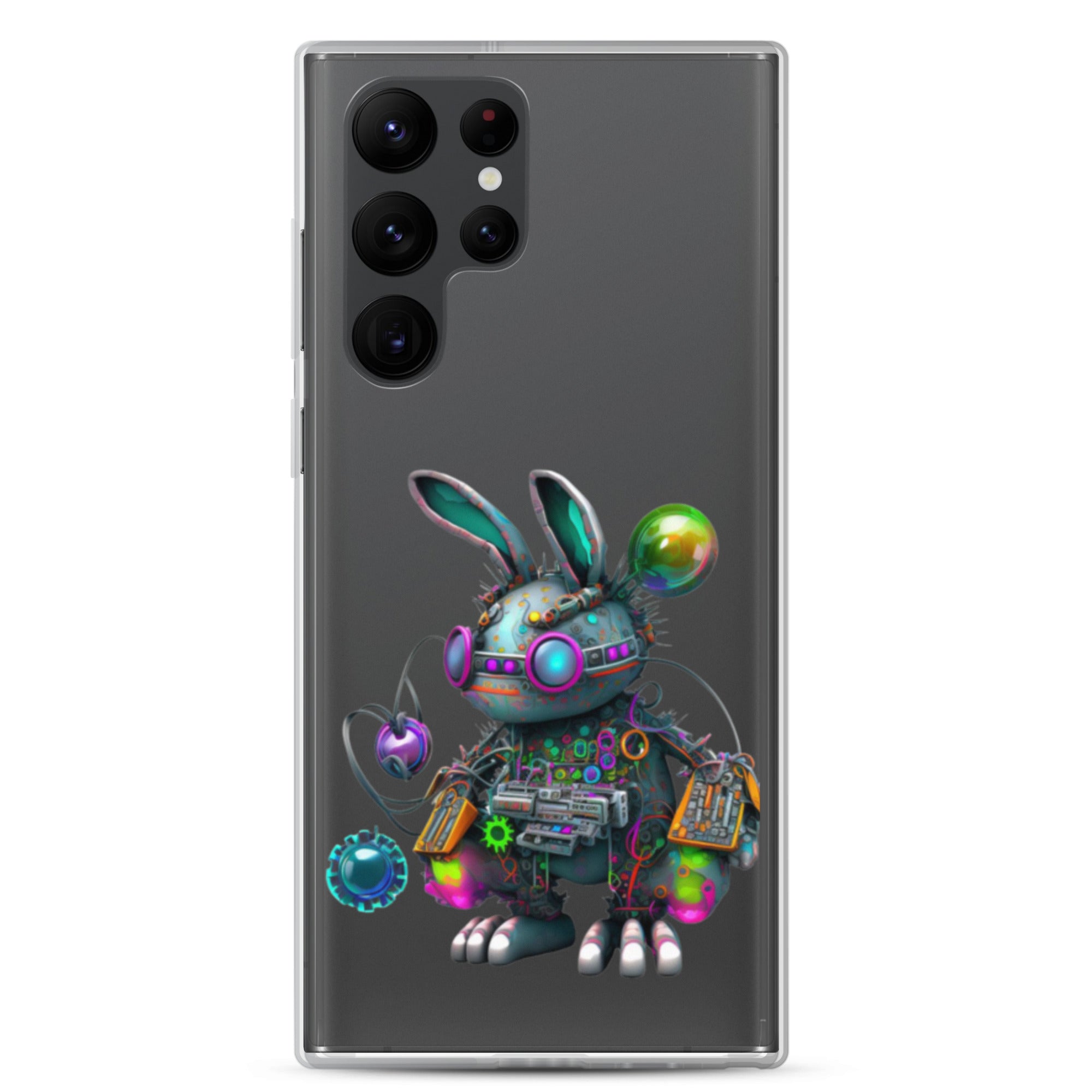 Easter Cyber Bunny Flopsy Clear Case for Samsung®