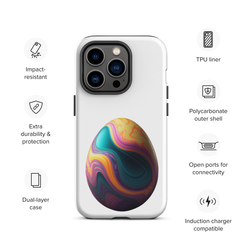 Springtime Surprise Easter Egg Tough Case for iPhone®