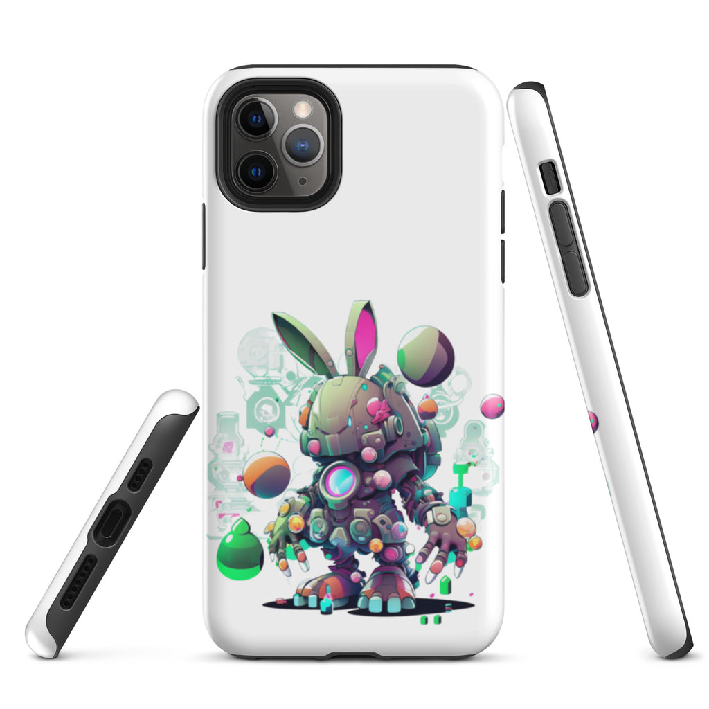 Easter Cyber Bunny Cottontail Tough Case for iPhone®