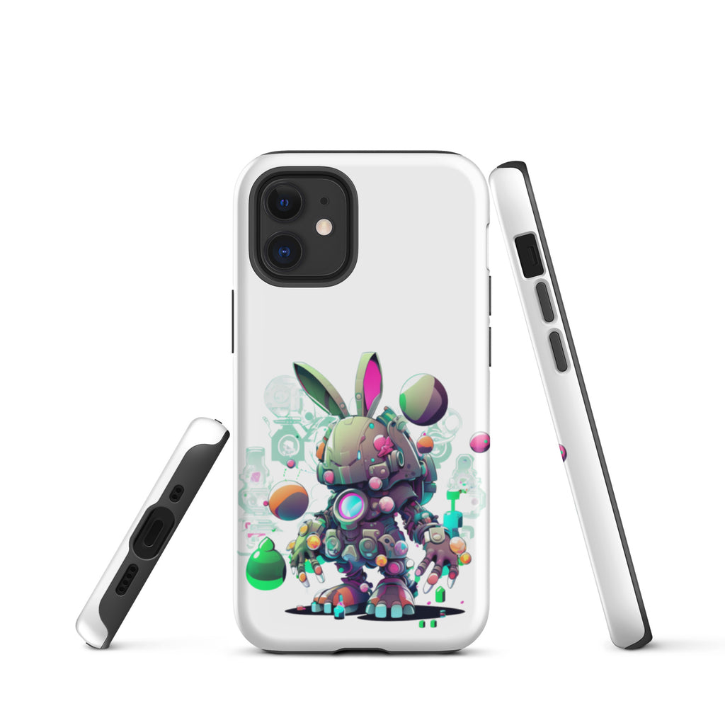 Easter Cyber Bunny Cottontail Tough Case for iPhone®