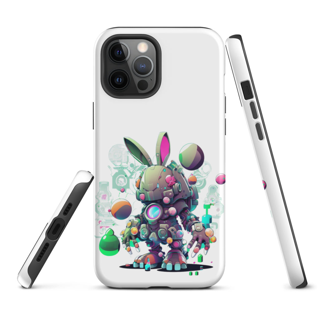 Easter Cyber Bunny Cottontail Tough Case for iPhone®