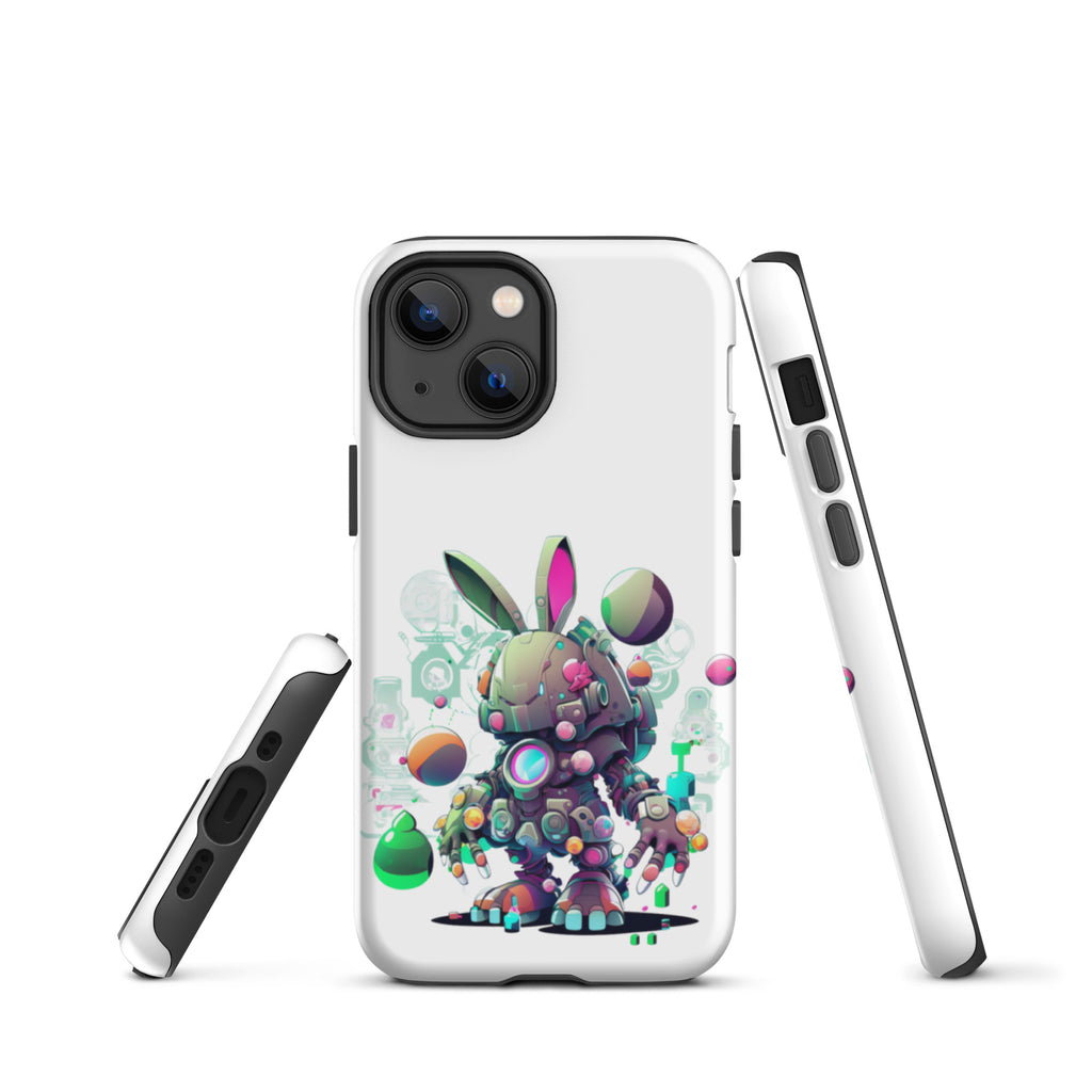 Easter Cyber Bunny Cottontail Tough Case for iPhone®