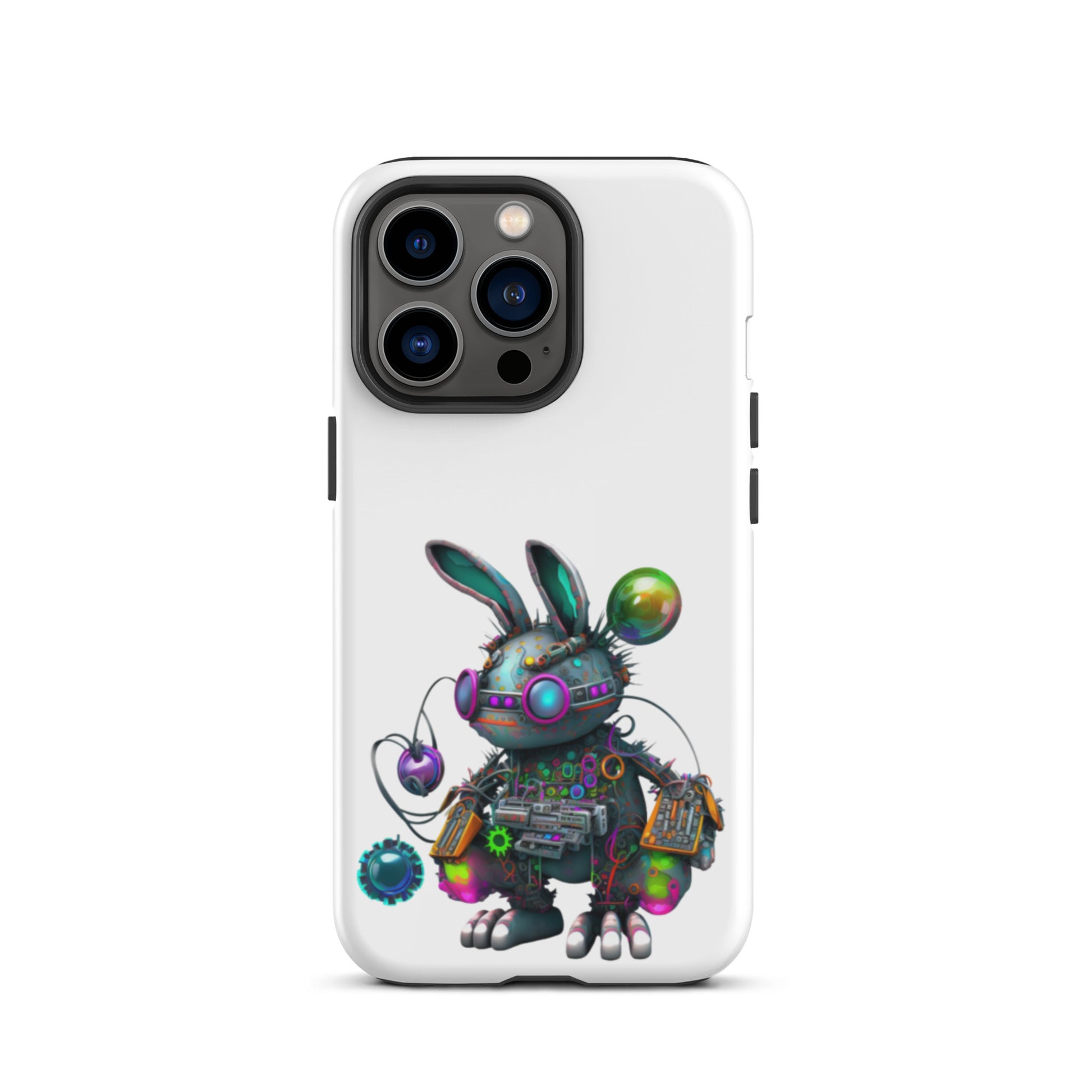 Easter Cyber Bunny Flopsy Tough Case for iPhone®