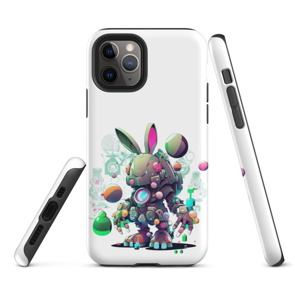 Easter Cyber Bunny Cottontail Tough Case for iPhone®